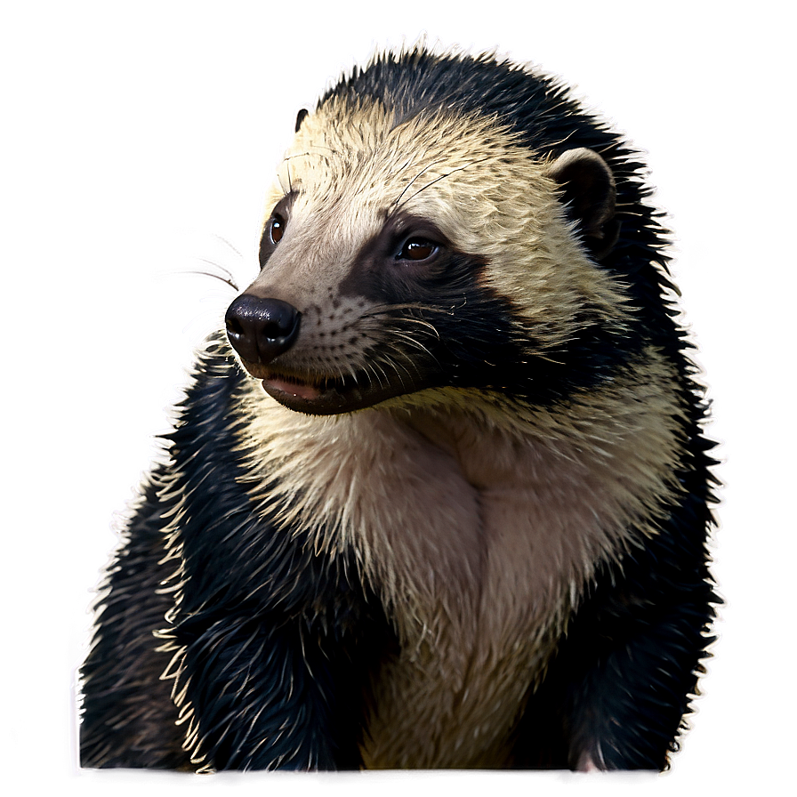 Honey Badger Side Profile Png Rtr53 PNG Image