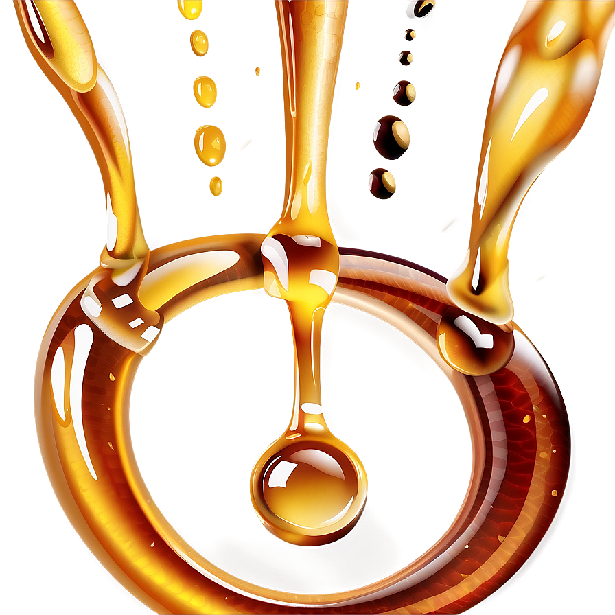 Honey Drizzle Png 3 PNG Image