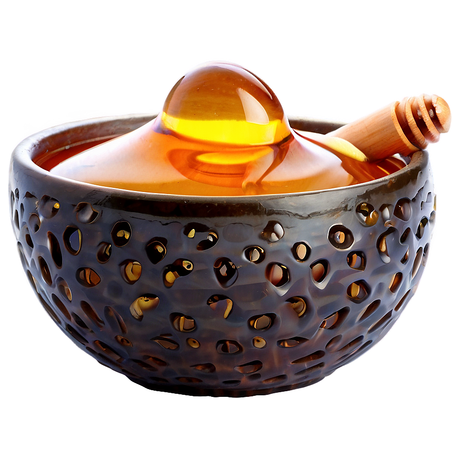 Honey In Bowl Png 05242024 PNG Image