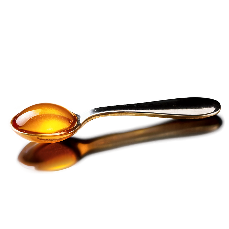 Honey In Teaspoon Png 05242024 PNG Image