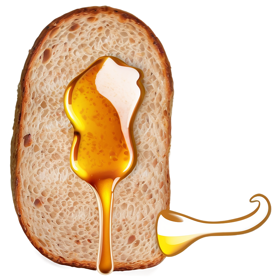 Honey On Bread Png Vxq PNG Image