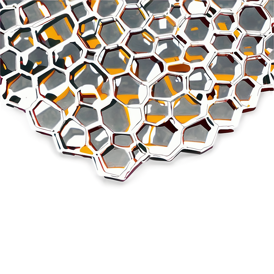 Honeycomb Pattern C PNG Image