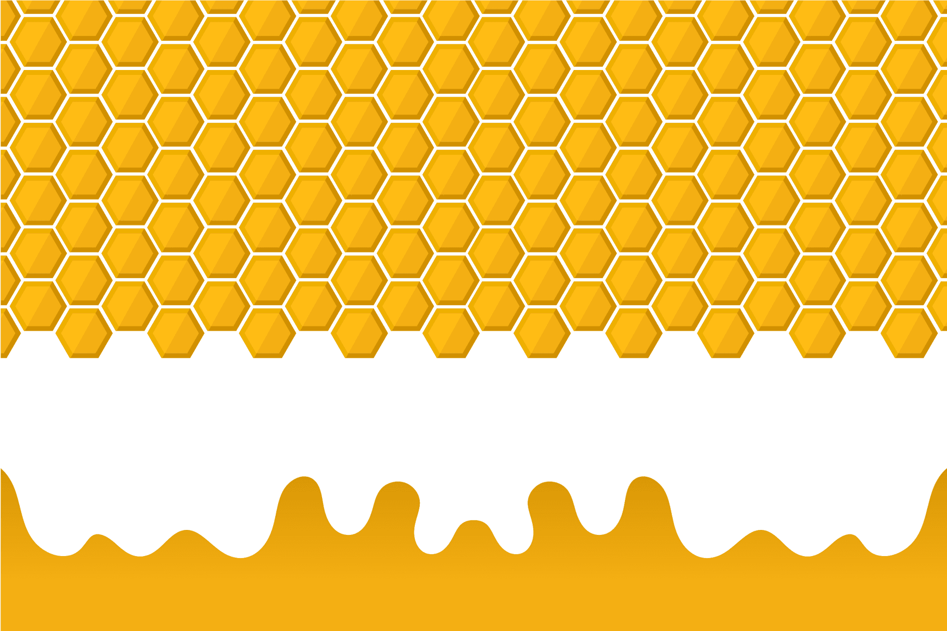 Honeycomb Pattern Graphic PNG Image