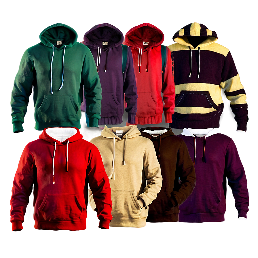 Hooded Red Sweater Png Uvb PNG Image