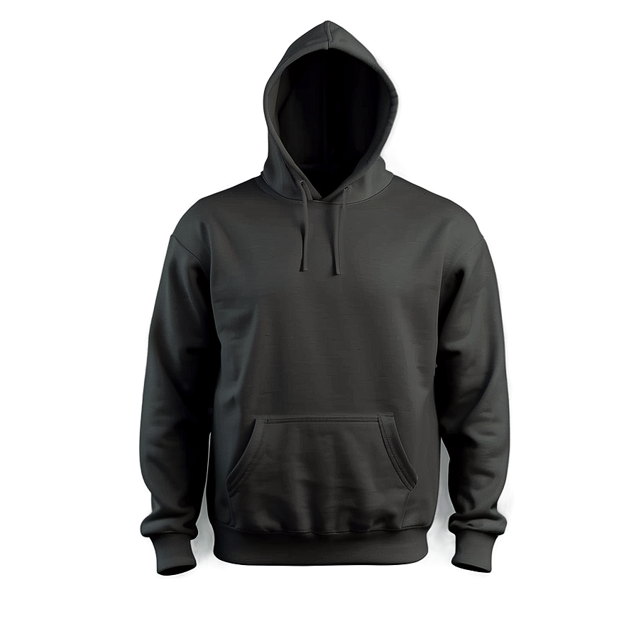 Hoodie With Kangaroo Pocket Template Png 75 PNG Image