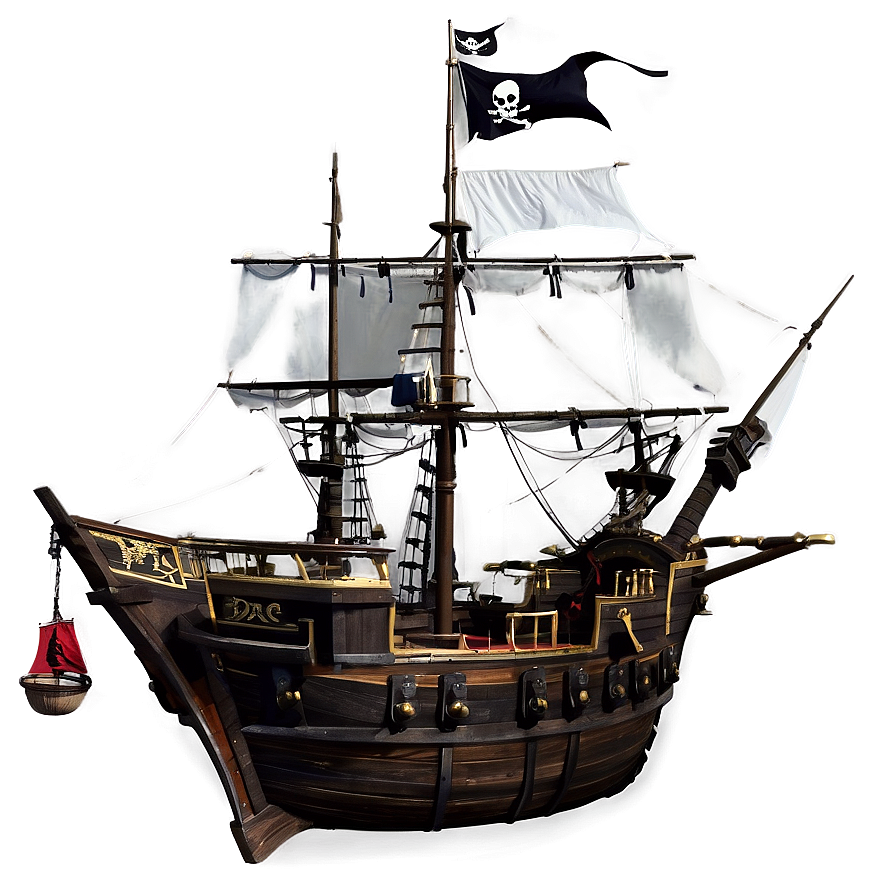 Hook's Pirate Ship Png Tvv PNG Image