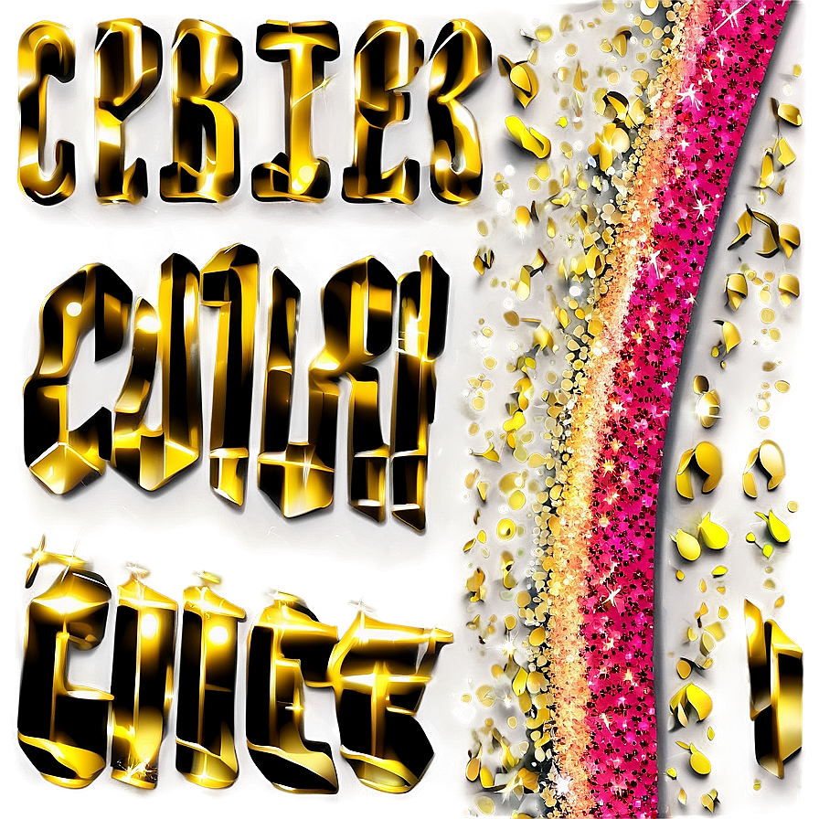 Horizontal Glitter Line Stripe Png 06272024 PNG Image