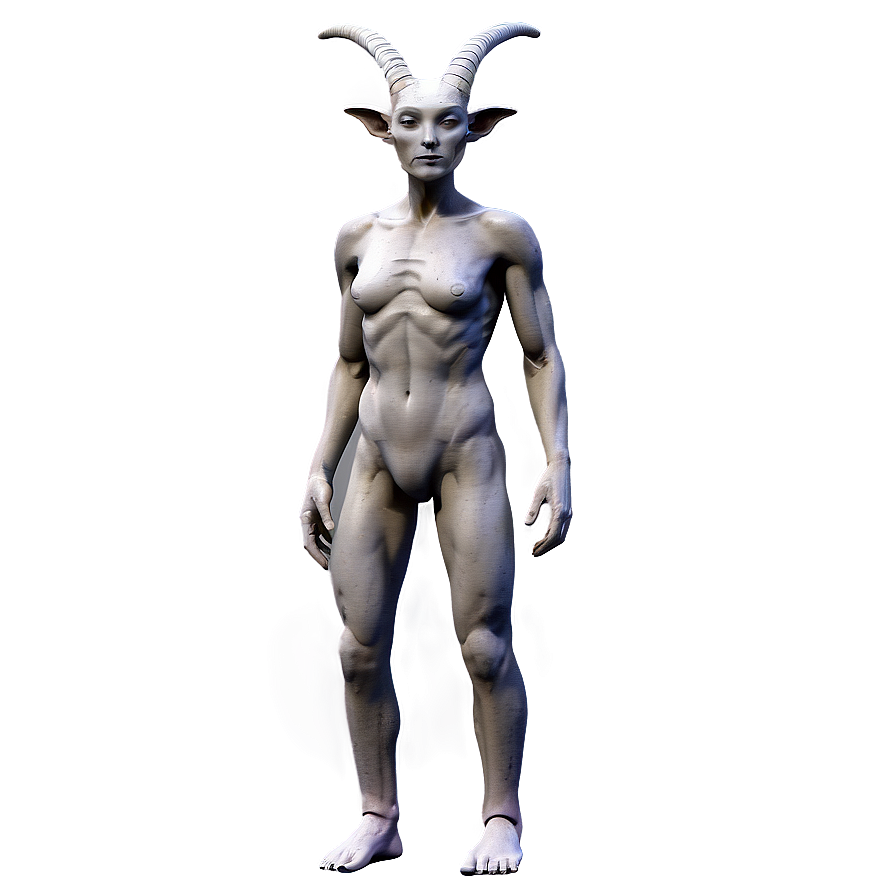 Horned Humanoid Figure Png 13 PNG Image