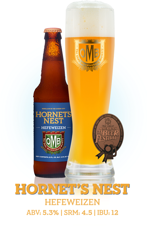 Hornets Nest Hefeweizen Beer PNG Image