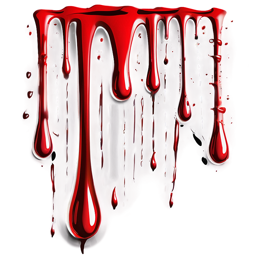 Horror Blood Drip Png Oxm PNG Image