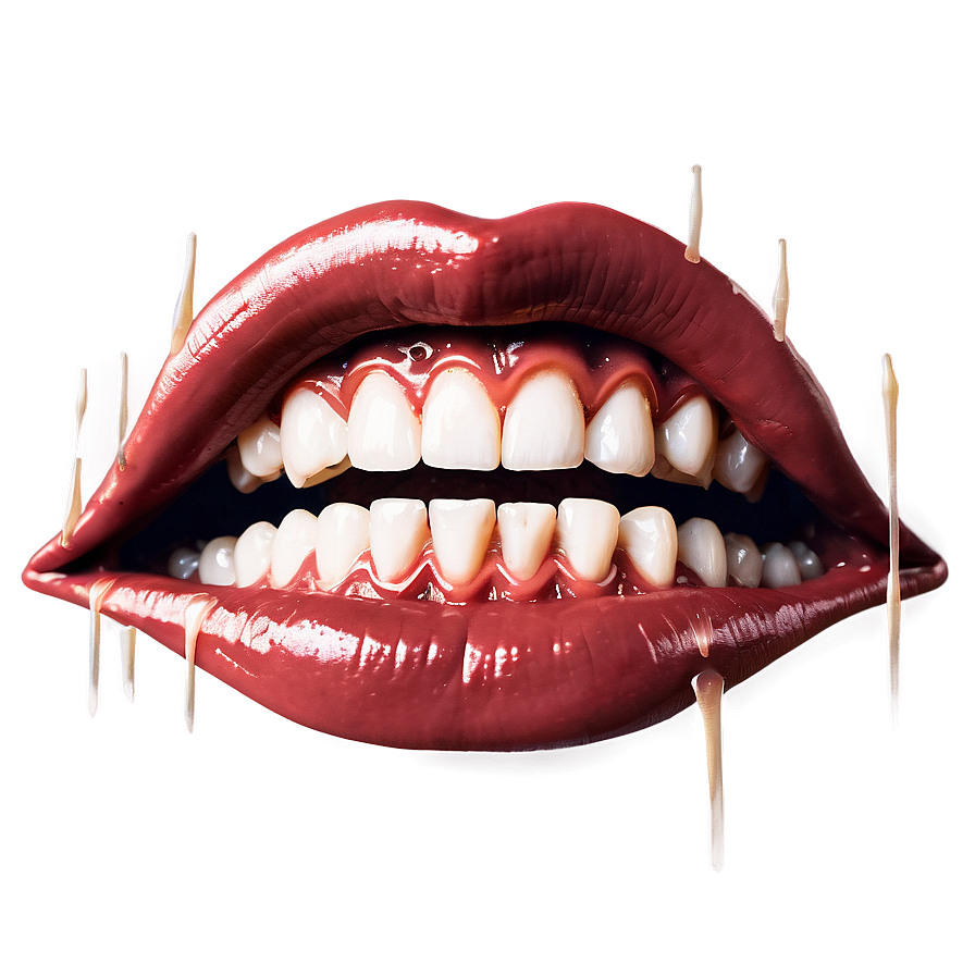 Horror Fang Mouth Png Ewc PNG Image