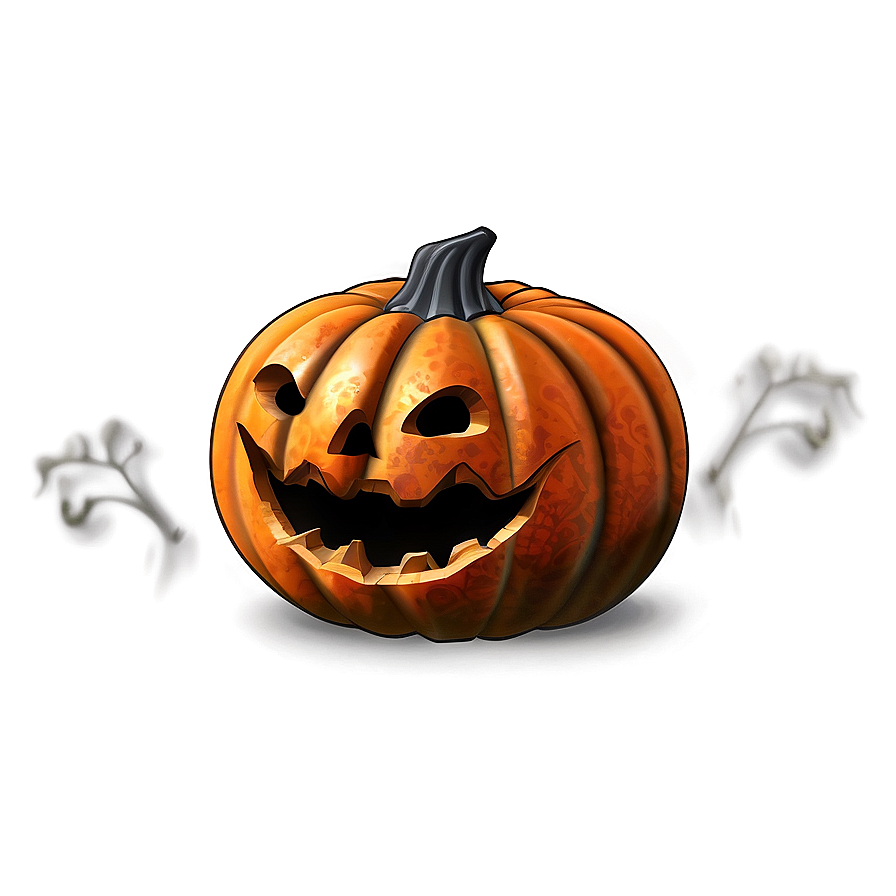 Horror Pumpkin Lantern Png 14 PNG Image