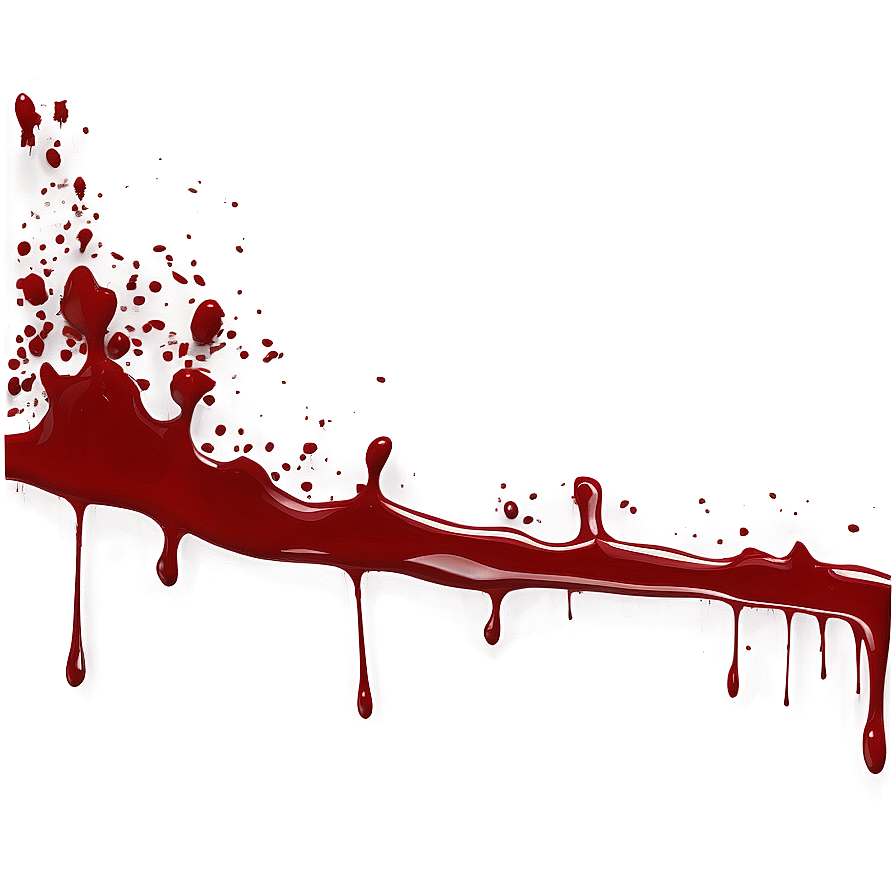 Horror Scene Blood Splatter Png 04302024 PNG Image