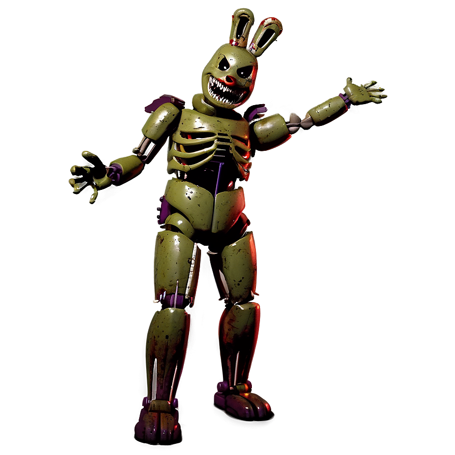 Horror Springtrap Pose Png 44 PNG Image