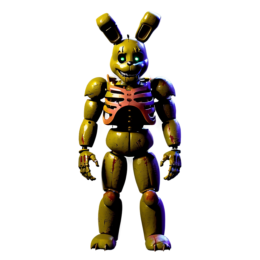 Horror Springtrap Pose Png Qkd95 PNG Image