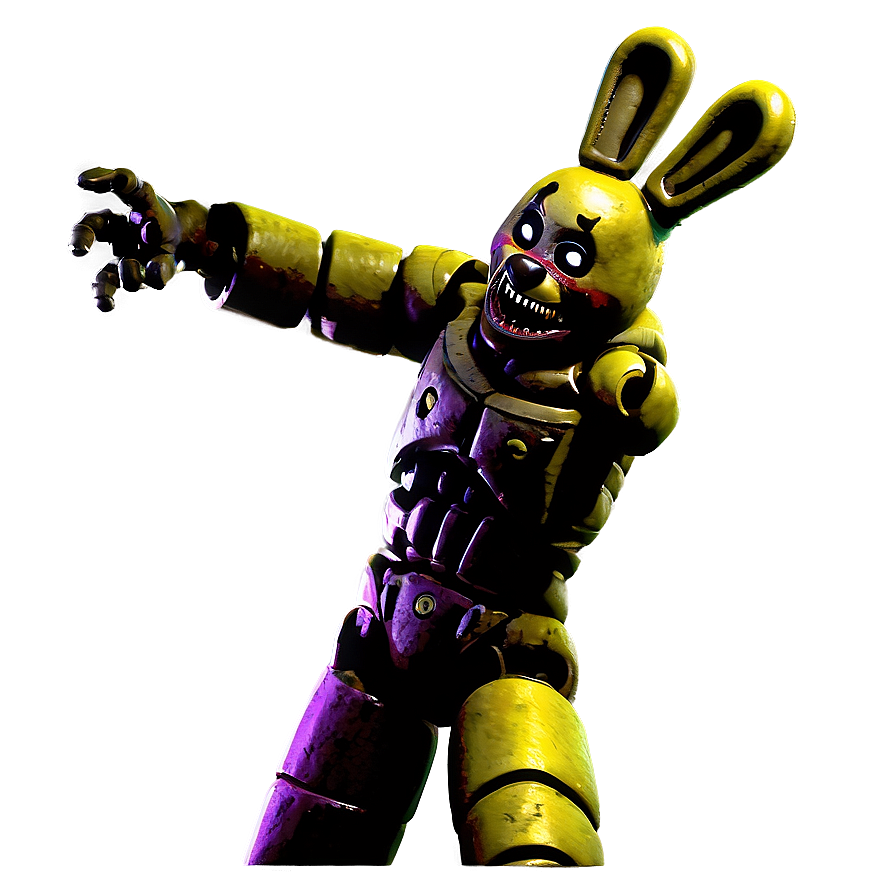 Horror Springtrap Pose Png Rvr PNG Image