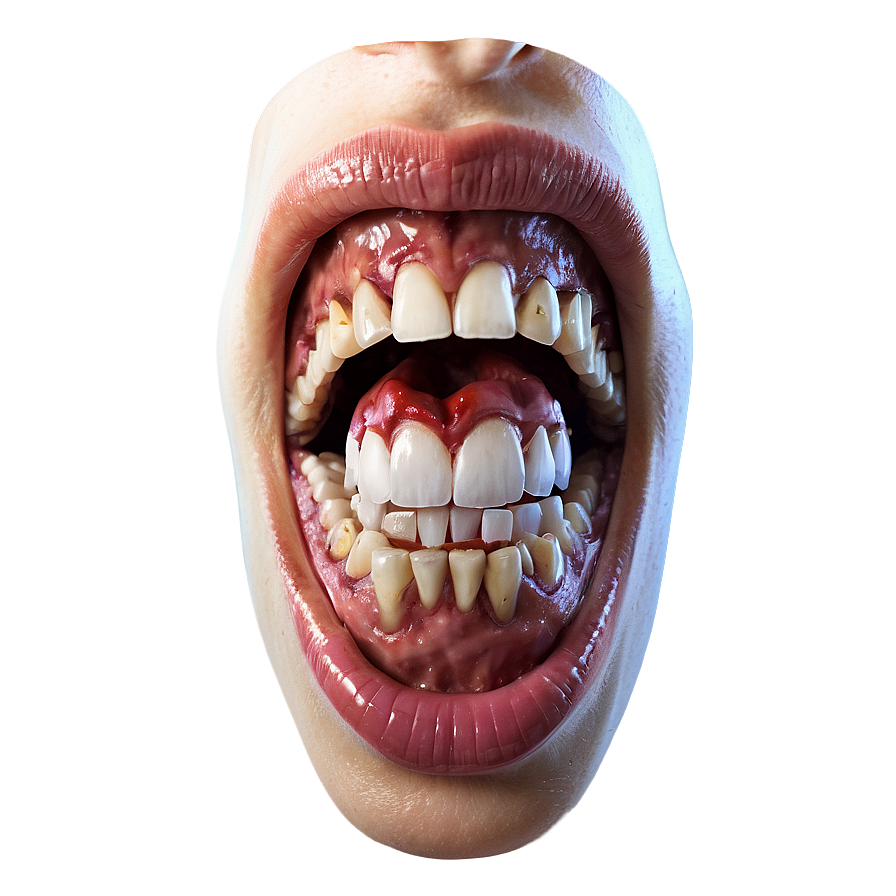 Horror Story Mouth Png Ojl PNG Image