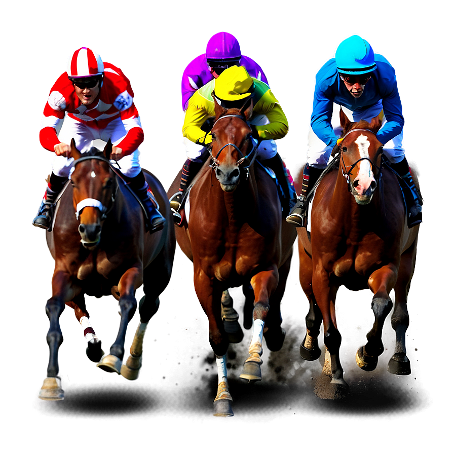 Horse Racing Game Png Cwo18 PNG Image