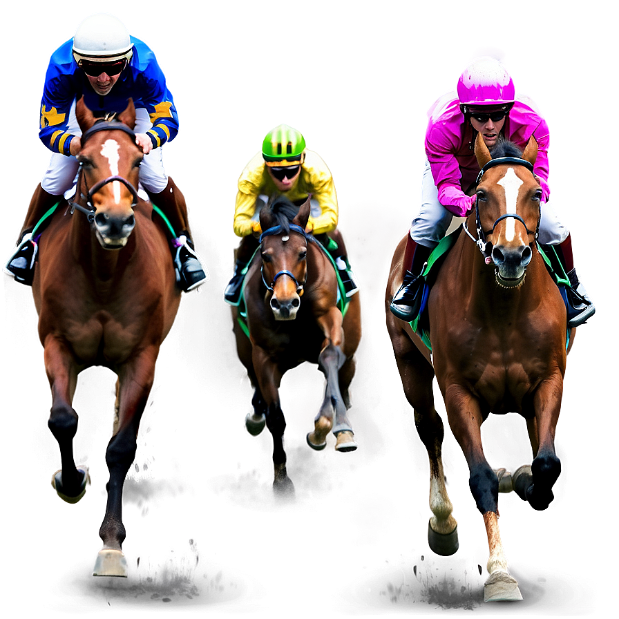 Horse Racing Game Png Uor PNG Image