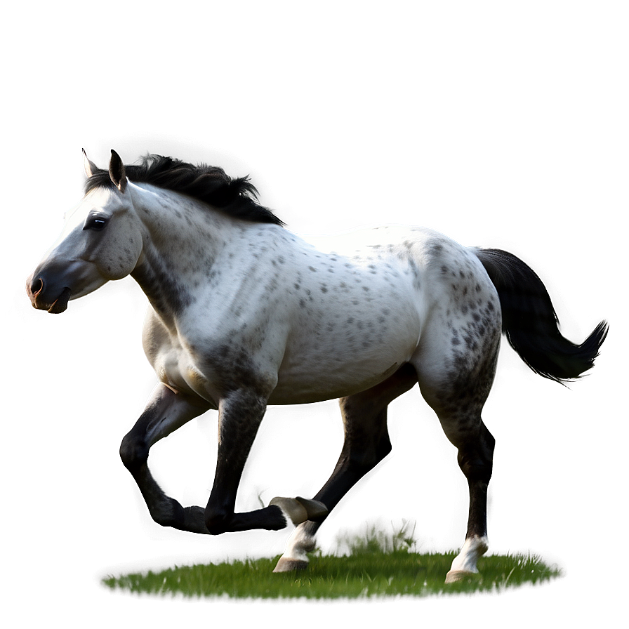 Horse Running A PNG Image