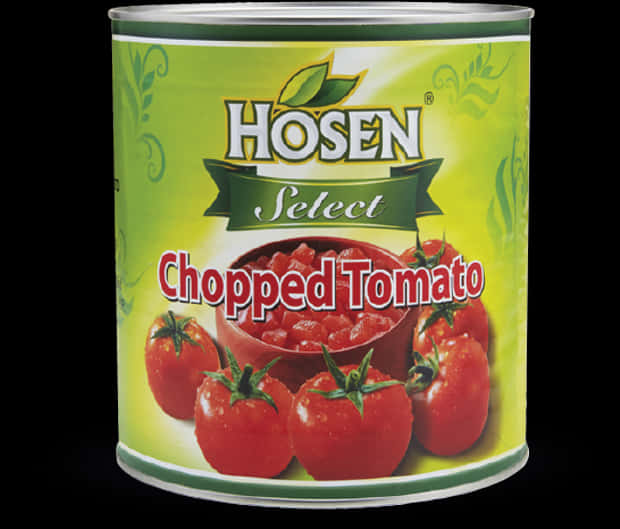 Hosen Select Chopped Tomato Can PNG Image