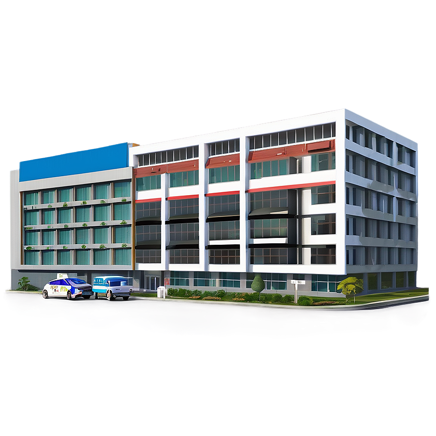 Hospital Exterior View Png Gki26 PNG Image