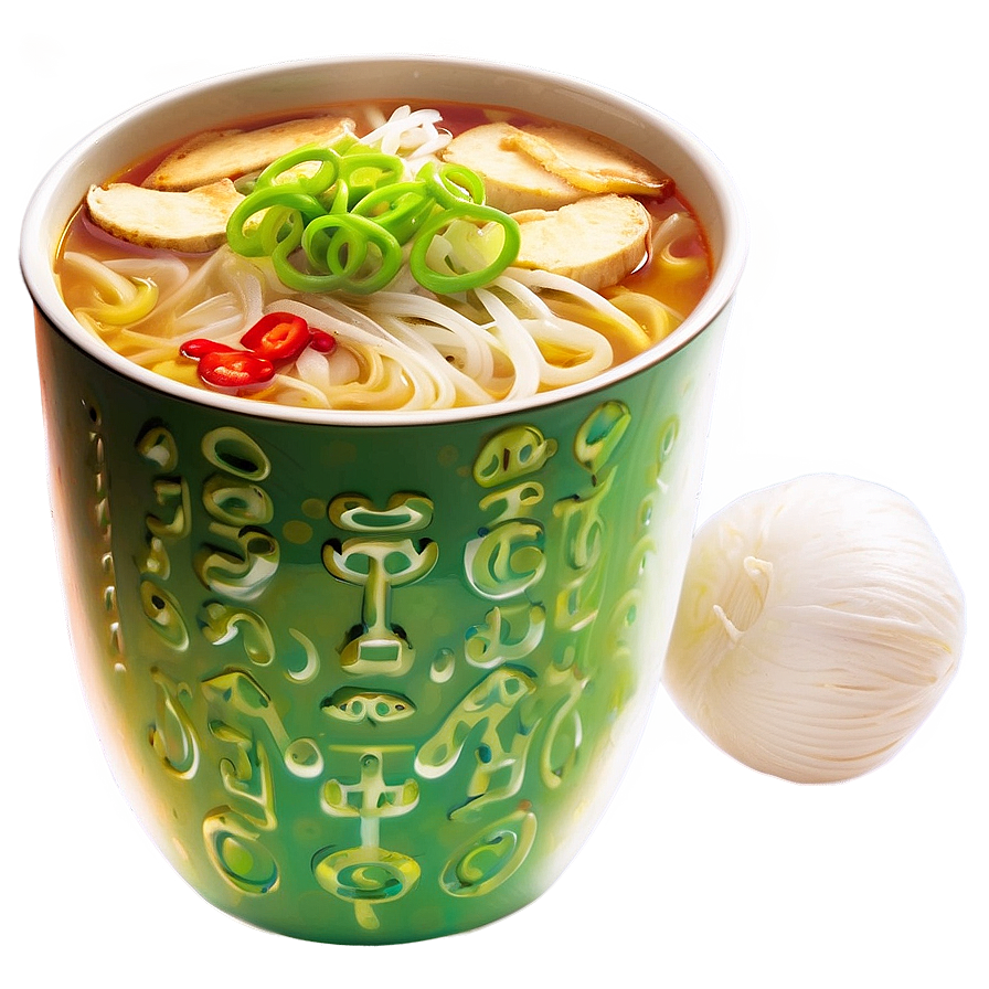 Hot And Sour Noodle Soup Png Wkh PNG Image