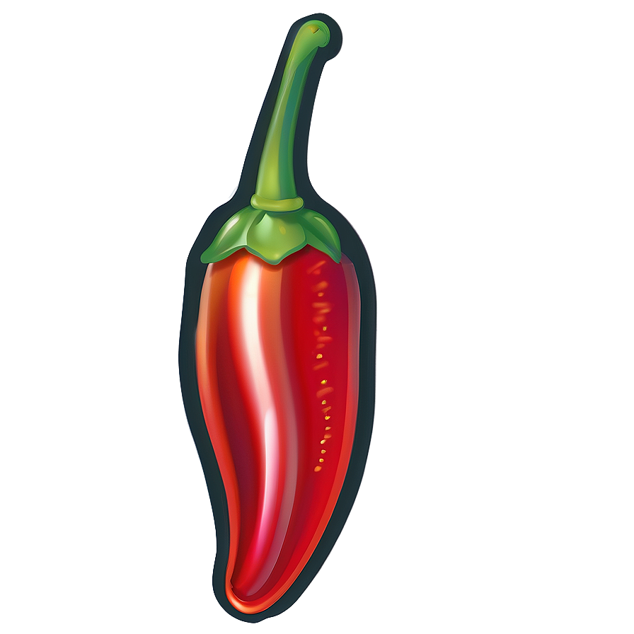 Hot Chili Pepper Icon Png Wia65 PNG Image