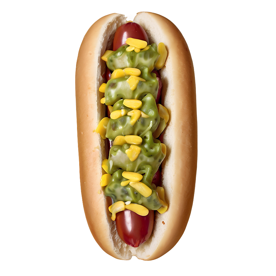 Hot Dog With Relish Png Odu PNG Image