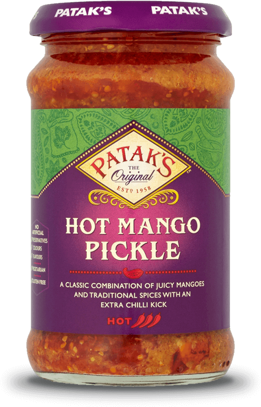 Hot Mango Pickle Jar PNG Image