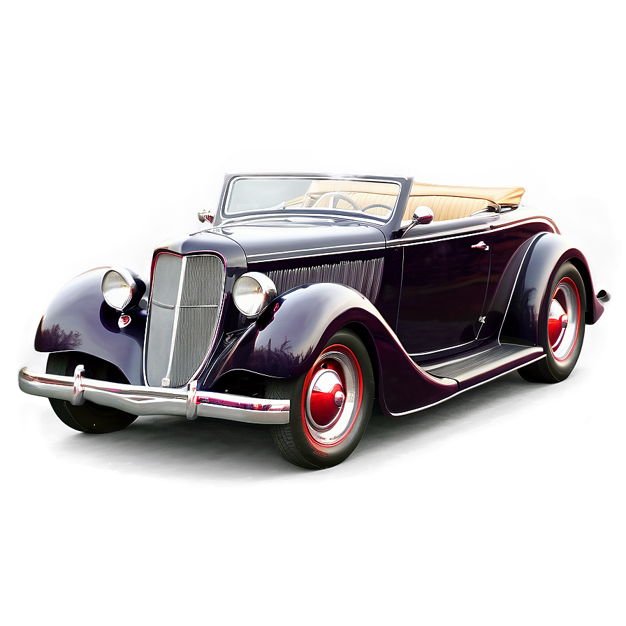 Hot Rod Convertible Sketch Png 91 PNG Image