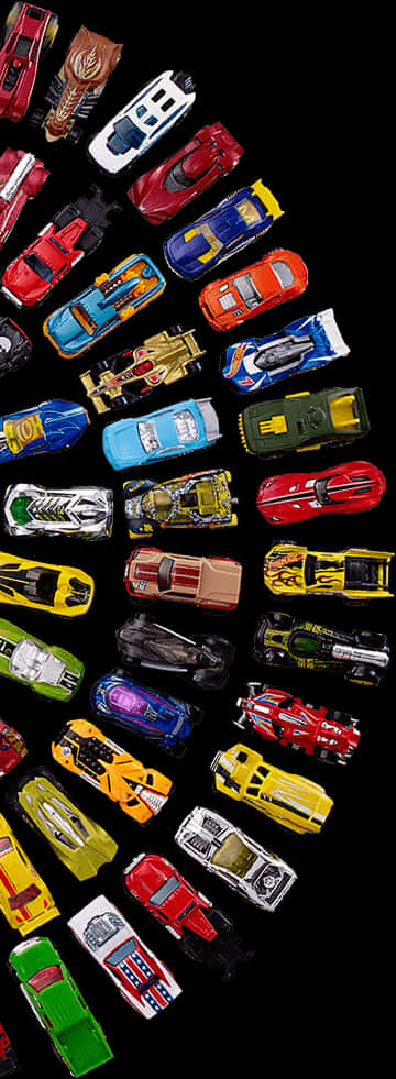 Hot Wheels Collection Showcase PNG Image