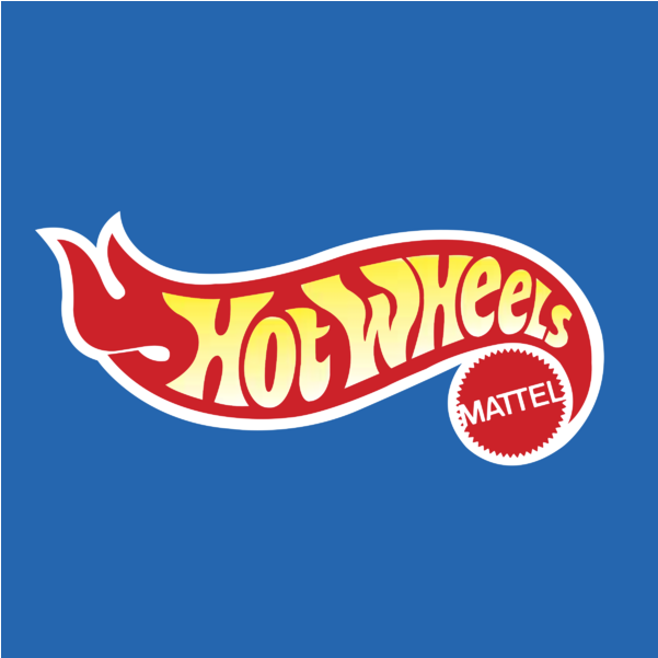 Hot Wheels Logo Flame Design PNG Image