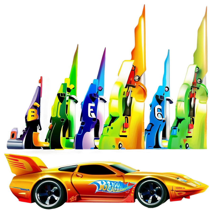 Hot Wheels Race Team Png Hns49 PNG Image