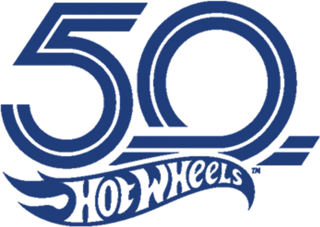 Hot Wheels50th Anniversary Logo PNG Image