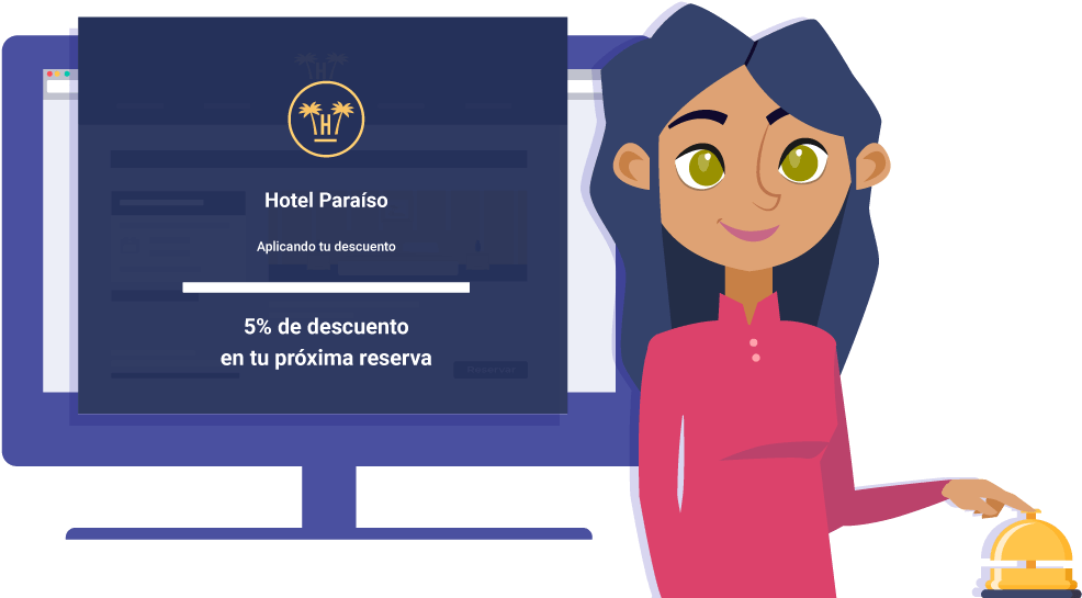 Hotel Discount Animation PNG Image