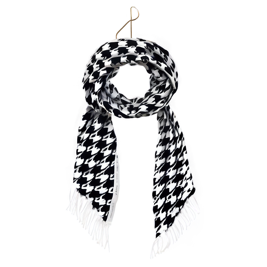 Houndstooth Scarf Png 60 PNG Image