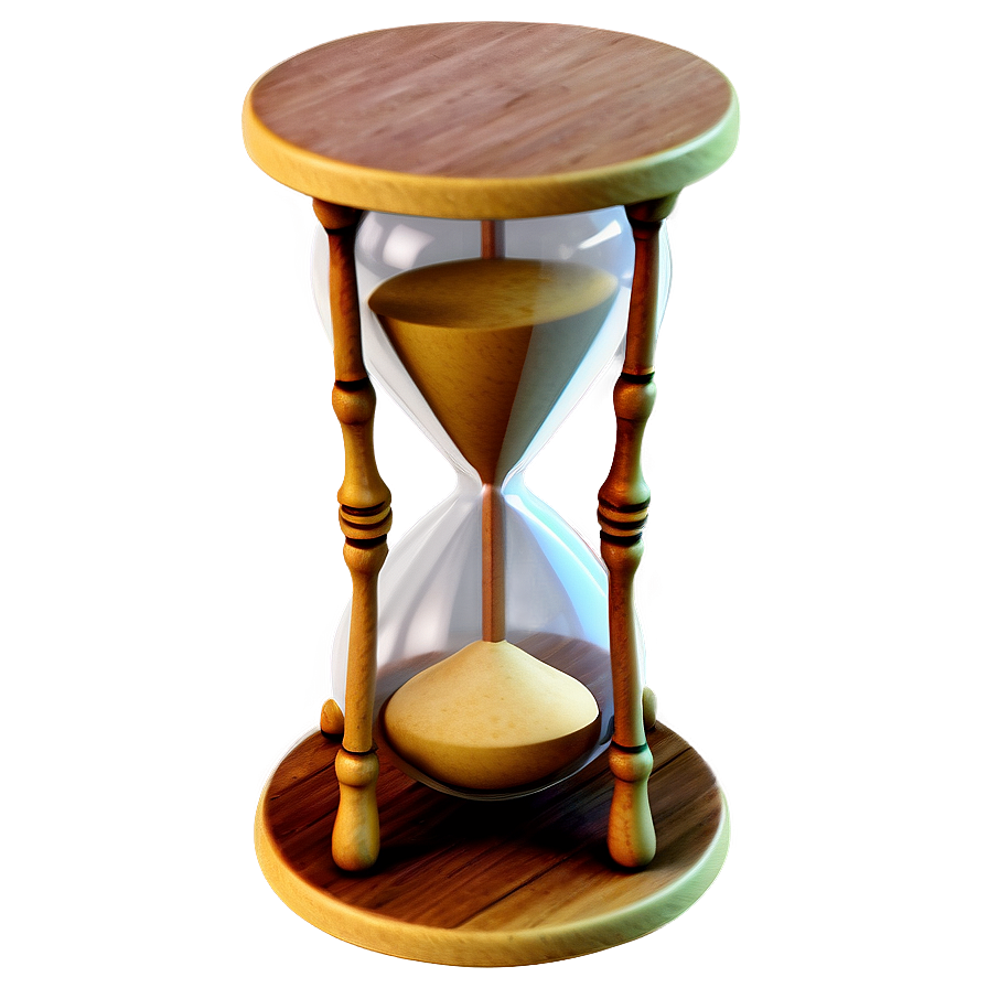 Hourglass In Vintage Style Png Rpq PNG Image