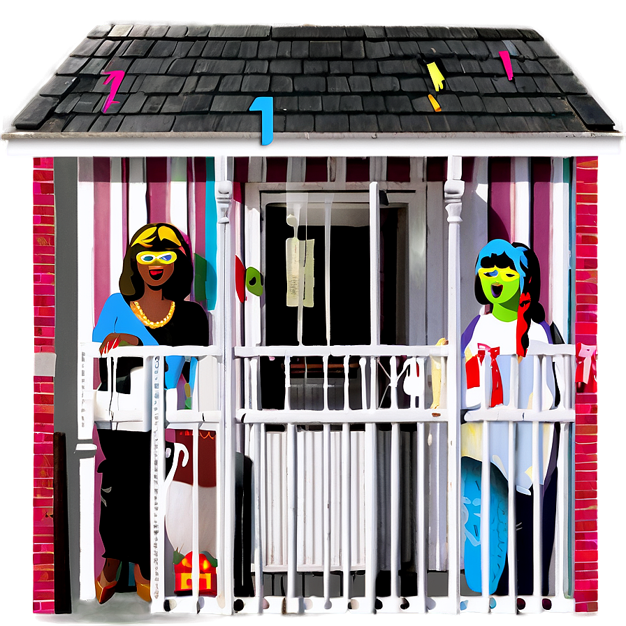 House Party D PNG Image