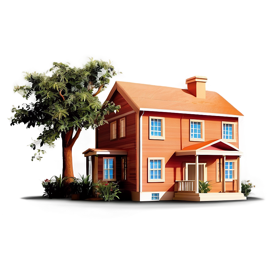 House Silhouette Clipart Png Fqk PNG Image