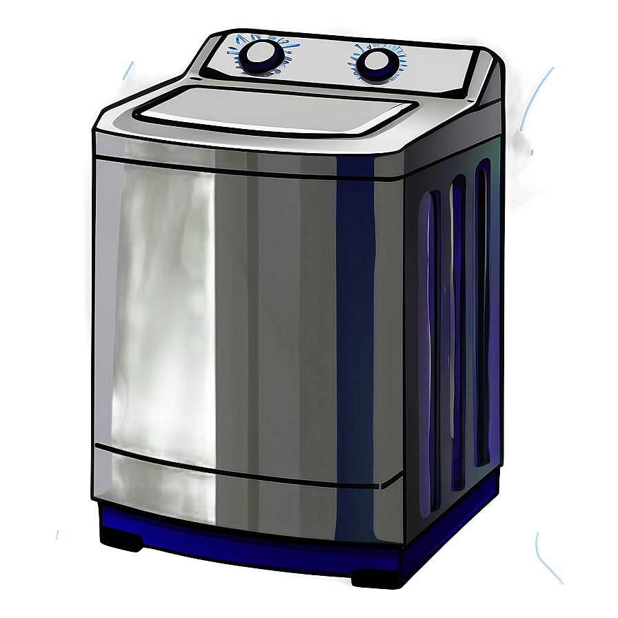 Household Washer Vector Png Djm34 PNG Image