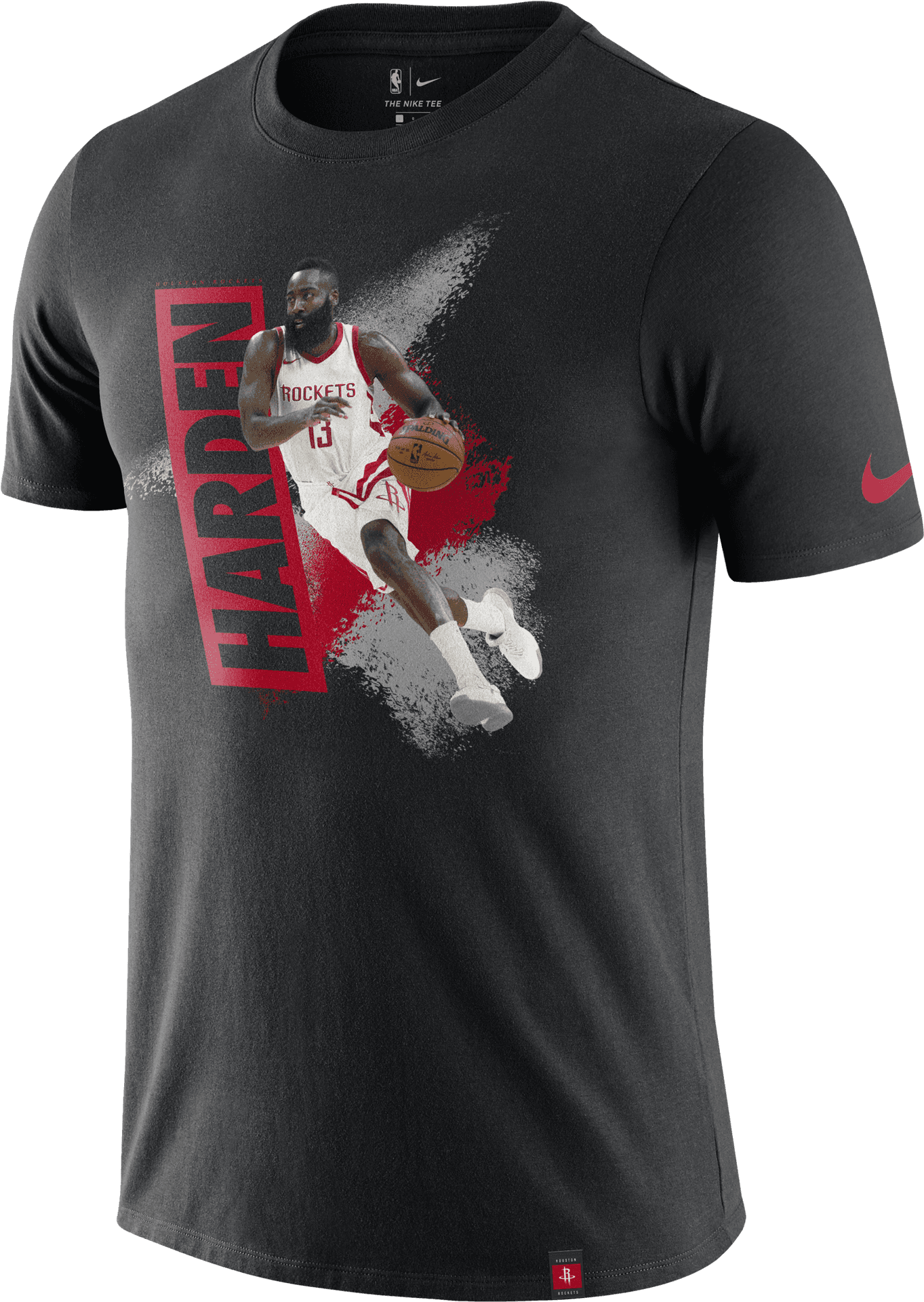 Houston Rockets Harden Nike Tee PNG Image