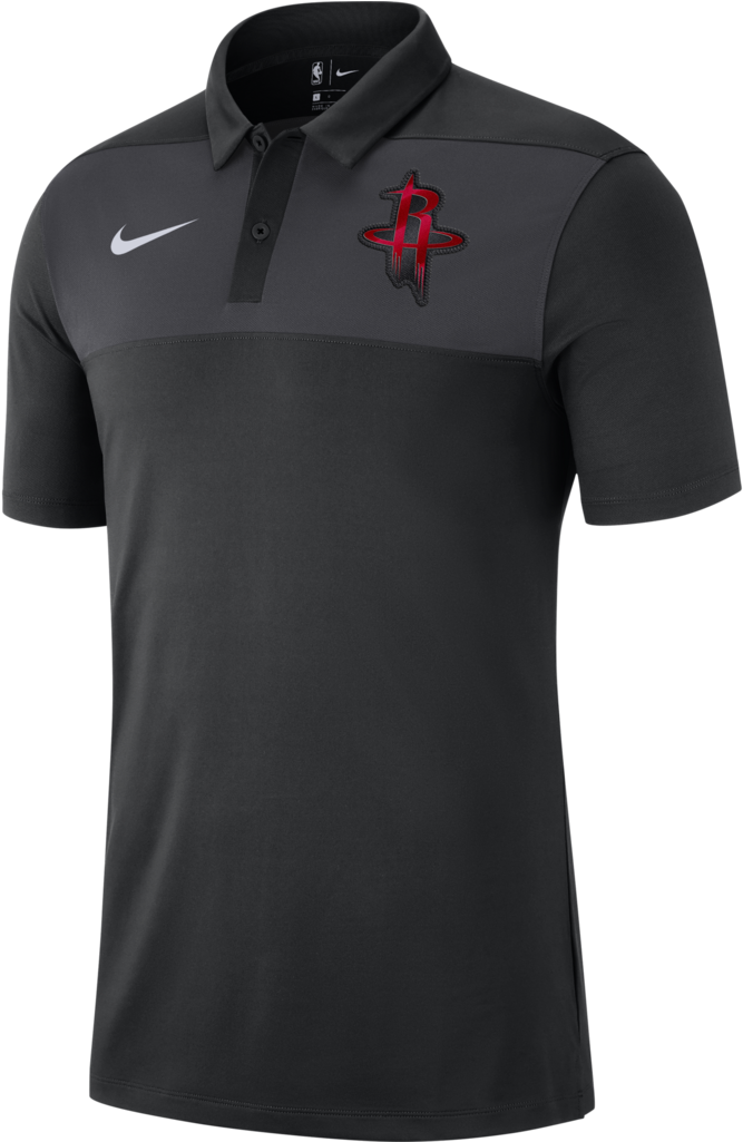 Houston Rockets Nike Polo Shirt PNG Image