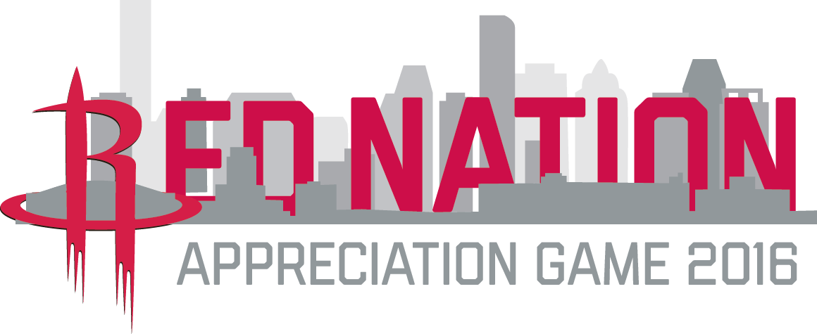 Houston Rockets Red Nation Appreciation Game2016 PNG Image