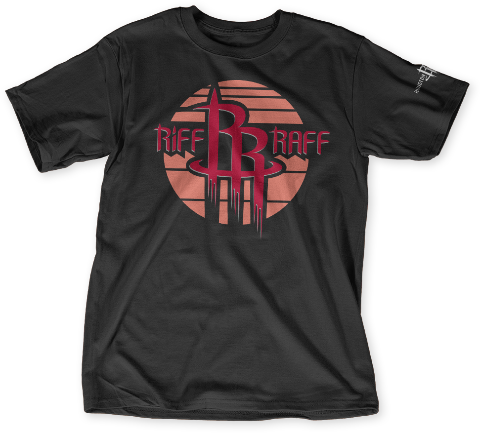 Houston Rockets Themed T Shirt PNG Image