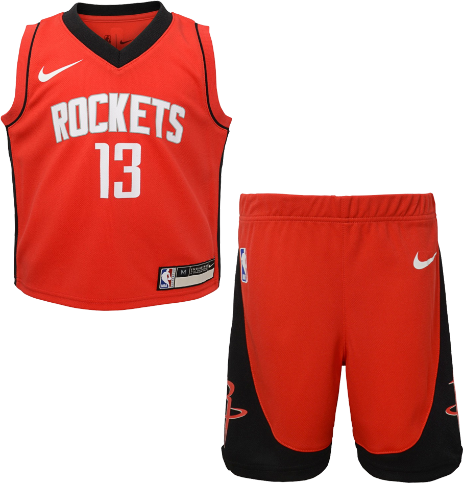 Houston Rockets13 Jerseyand Shorts PNG Image