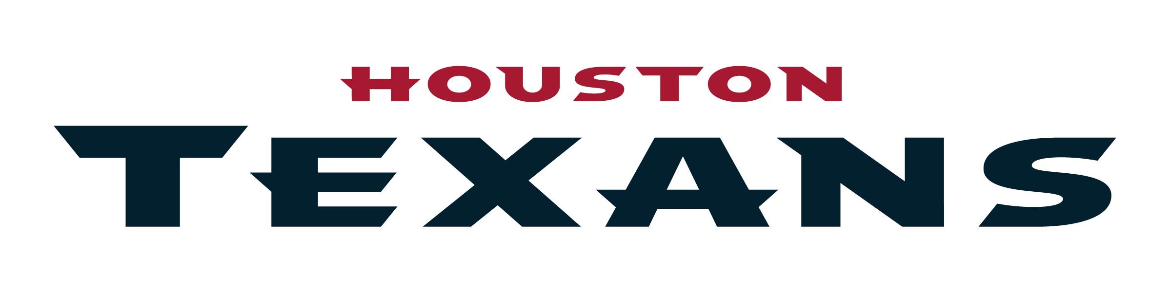 Houston Texans Text Logo PNG Image