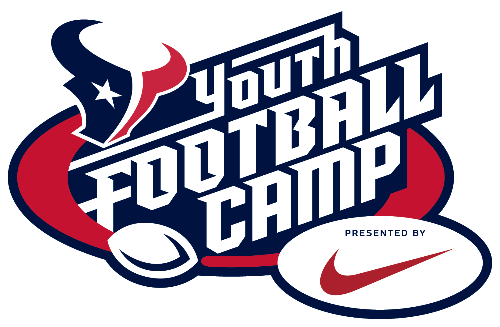 Houston Texans Youth Football Camp Logo PNG Image