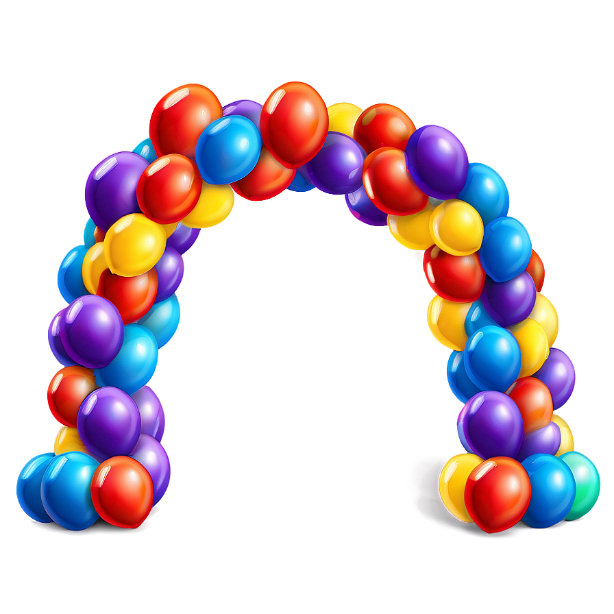 How To Make A Balloon Arch Png Arh PNG Image