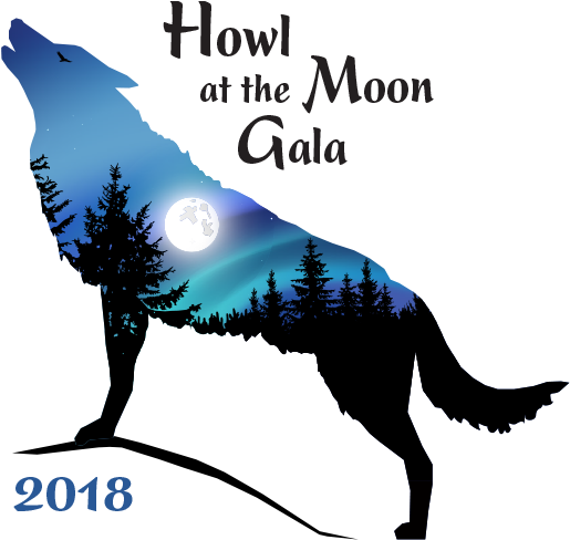 Howling Wolf Moonlight Silhouette2018 PNG Image